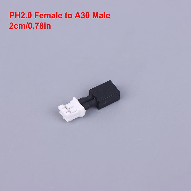 1PCS Short 1S Hollow Cup Lithium Battery Adapter Cable PH2.0 To BT2.0 GNB27 Male Female Connector Head For RC Airplane Drone