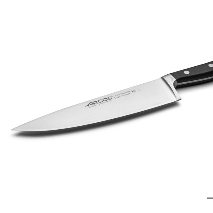 Couteau de chef - Série Opéra - Acier inoxydable forgé NITRUM - Bord « soie » - 1 pièce
