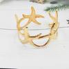 Ocean Element Armlet Ring - Adjustable Beach Starfish Design