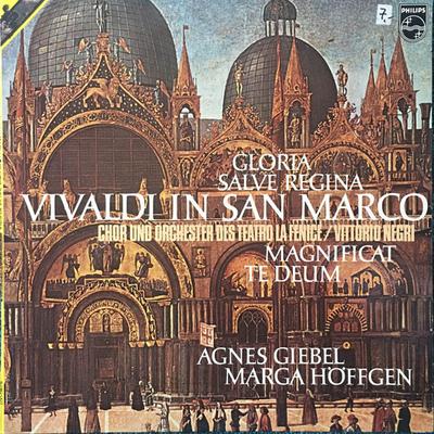 LP Record ANTONIO VIVALDI, AGNES GIEBEL - MAR - Vivaldi In San Marco - Gloria, Salv 6599244 Philips Germany Classical Used