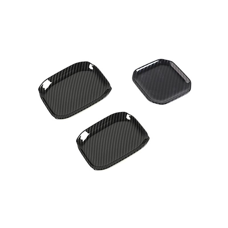 SHINEKA Car Door Bowl Decoration Cover Stickers for Jeep Wrangler JL 2018 2019 2020 2021 2022 2023 2024 Up Exterior Accessories