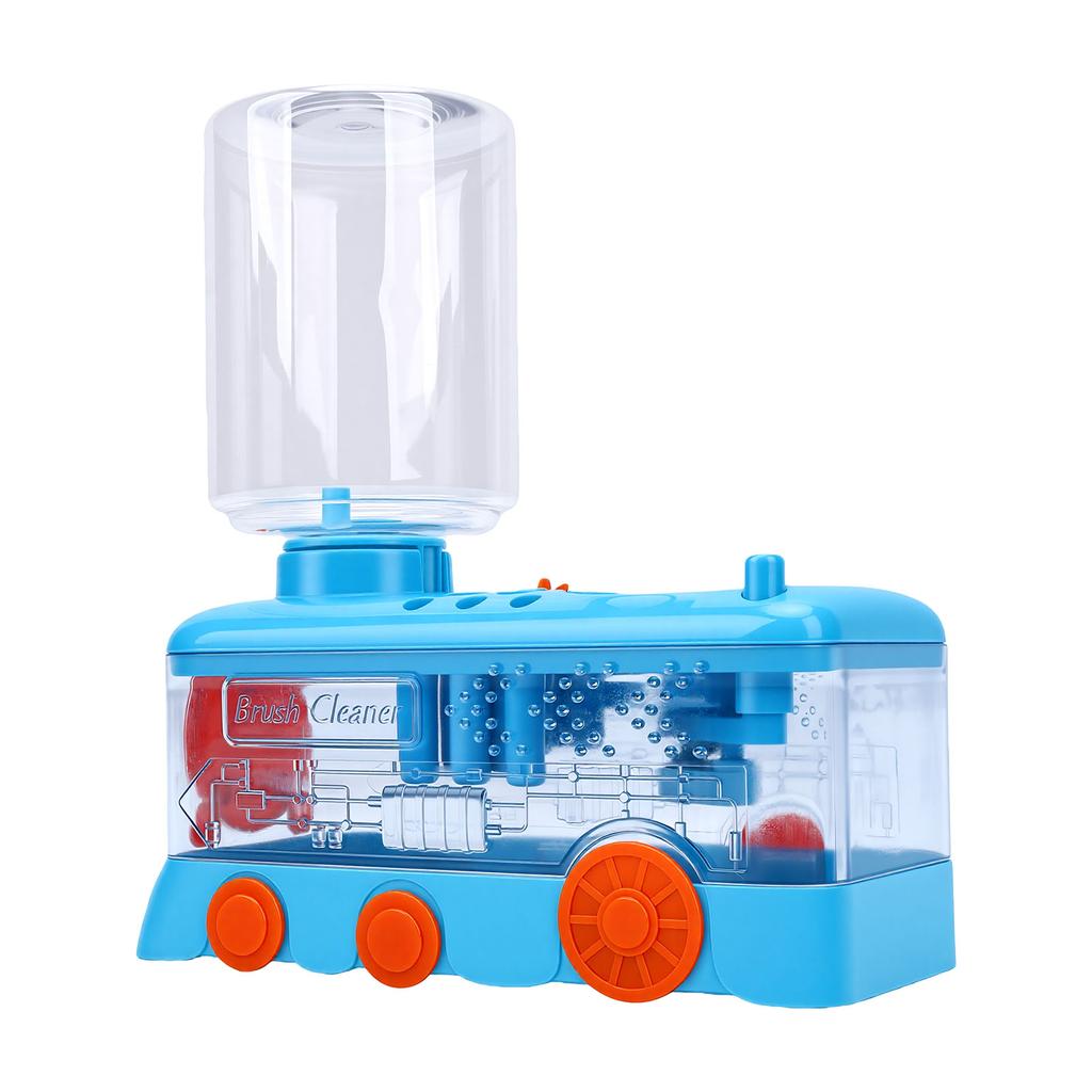 Watercolor Paint Water Dispenser 250ml Clean Water Tank 500ml Waste Tank Water Cycle Watercolor Rinser Dispenser