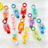 Acrylic Double-Sided Peace & Joy Text Keychain Ornament