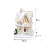 Christmas Glowing House Ornaments Holiday Decoration for Window Sill