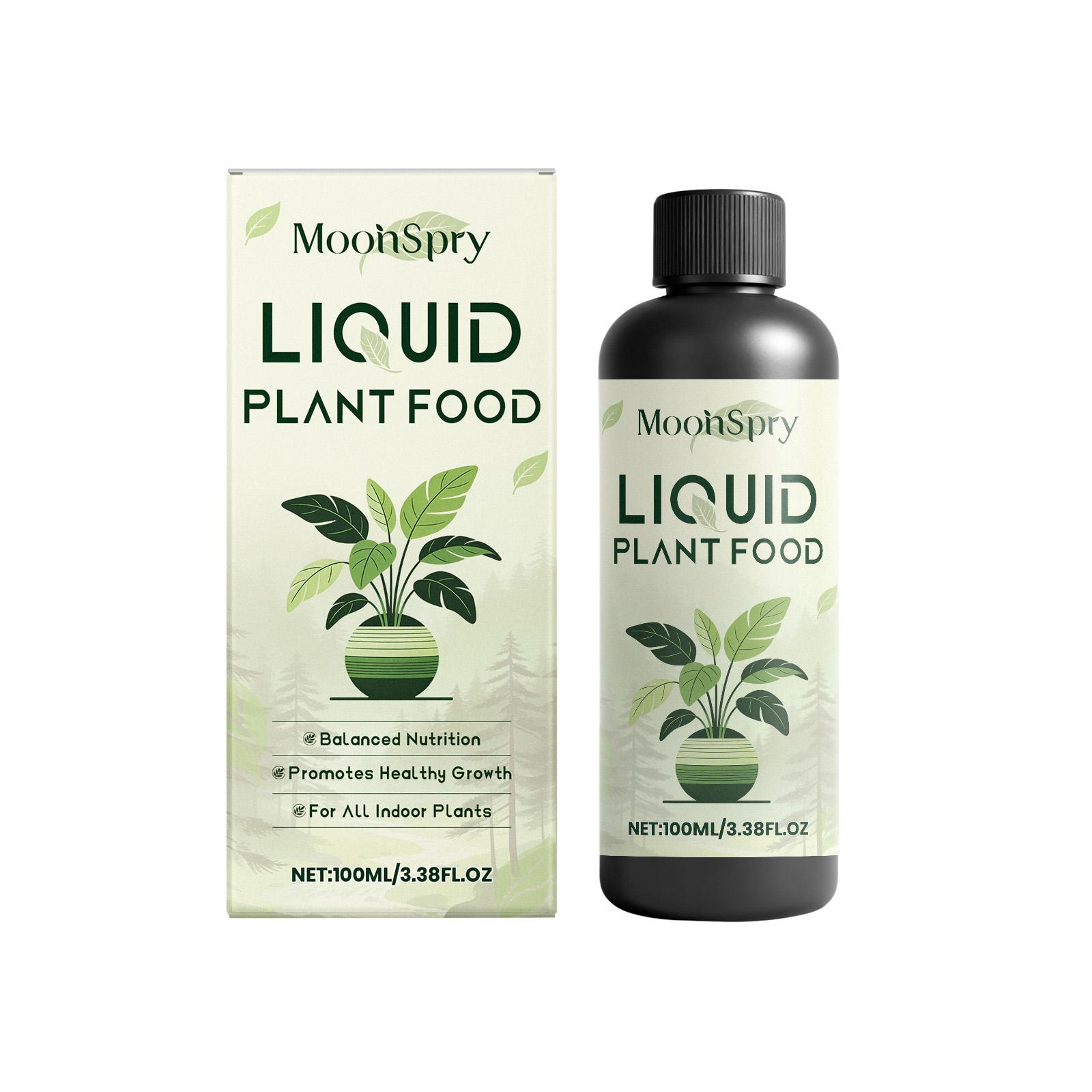 

MoonSpry Liquid plant fertilizer Daily balanced nutrition aids in the growth and adaptation of all indoor plants