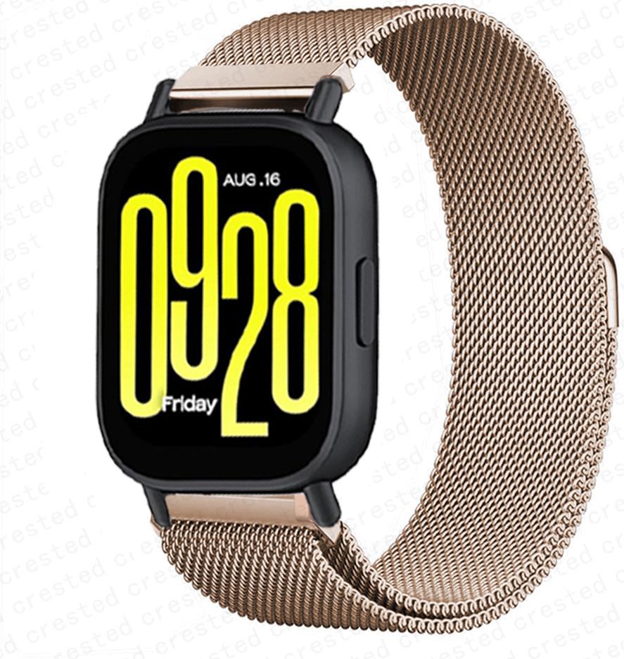 Milanese loop Strap for Xiaomi Redmi Watch 5 Active Metal Stainless Steel Bracelet correa Redmi Watch 5 Lite Magnetic Wristband