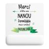 Mousepad - PLANETEE - Thank You Nanou Unforgettable Woman - 22x18 Cm - Smooth Non-slip Surface - 3 Mm