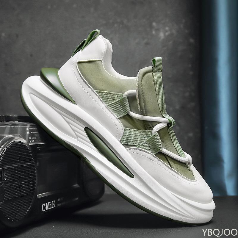 Men's Spring New Shoes Outdoor Casual Sneakers Versatile comfort trendy shoe Male height increasing thick soled dad shoes Homme