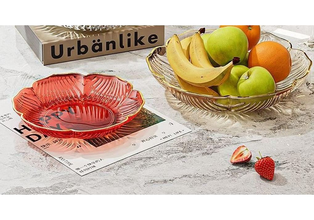 European Floral Fruit & Snack Bowl Set - Luxury Home Candy Plates