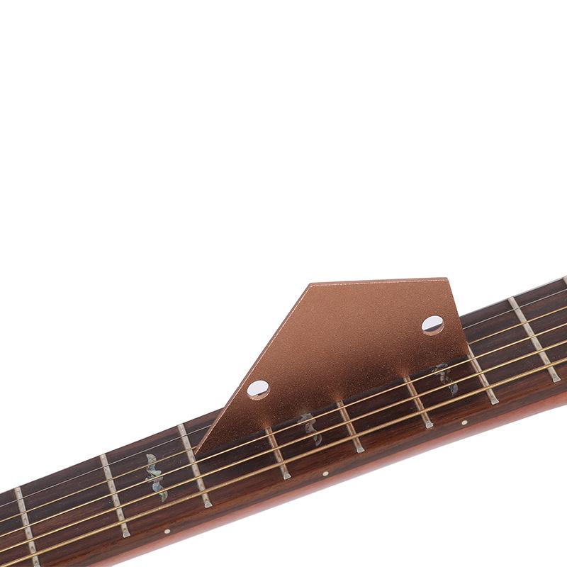 Aluminum Silver Bass Guitar Neck and Fretboard Unevenness Measuring Ruler for Electric Bass