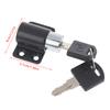 2Keys 1Set Sliding Door Window Lock With Baby Child Safety Protection Door Security Lock Catches Push-pull Window Limiter