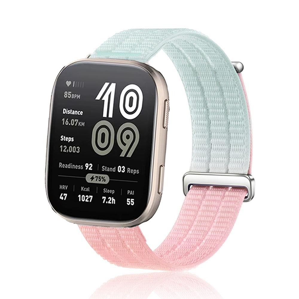 Nylon Loop For Amazfit Bip 6/5/Active 2/Balance 2/T-Rex 3 Pro/GTS/GTR 3 4/Helio Strap Sport Bracelet Correa 22mm 20mm Watch Band