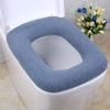 Grubszy pokrowiec na deskę sedesową Grubszy zimowy ciepły wygodny akcesoria łazienkowe poduszka uniwersalna mata pod sedes