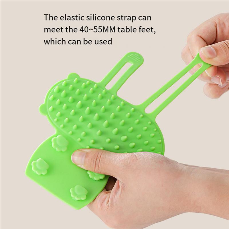 Good-Cat Scratching Massage, Cat Scratching Board, Pet , Silicone Scratching, Cat Table Leg Strap