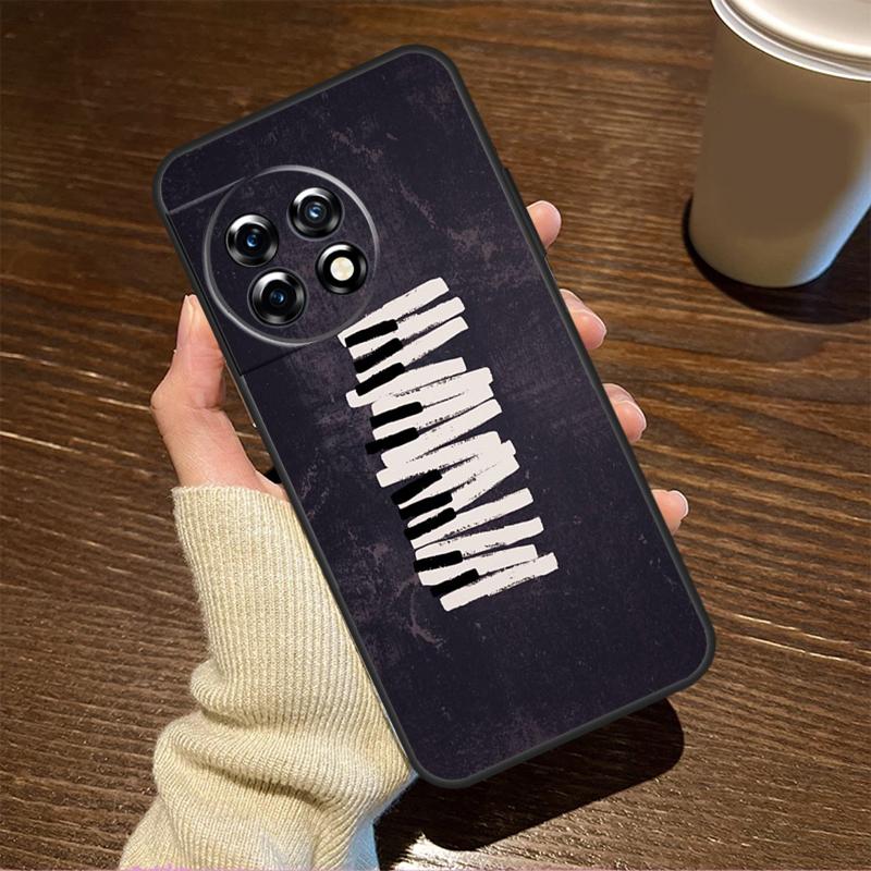 Minimalist Music Lover For OnePlus 15R 13 12 11 9 Pro 12R 13R 10T 13T Case For OnePlus Nord 5 CE 2 3 4 Lite N20 N30