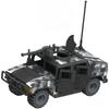 Military Army Armored Vehicle SUV Car Mini Action Figures Army Battle MOC Model Parts Building Blocks Toys for Boys No Playmobil