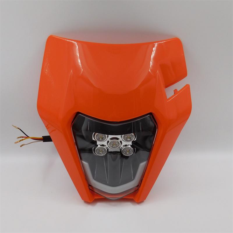 KTM Motorcycle Off-Road LED Front Headlight Assembly Cover - E17