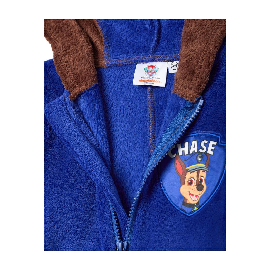 Paw Patrol Childrens/Kids Chase Applique Face All-In-One Nightwear
