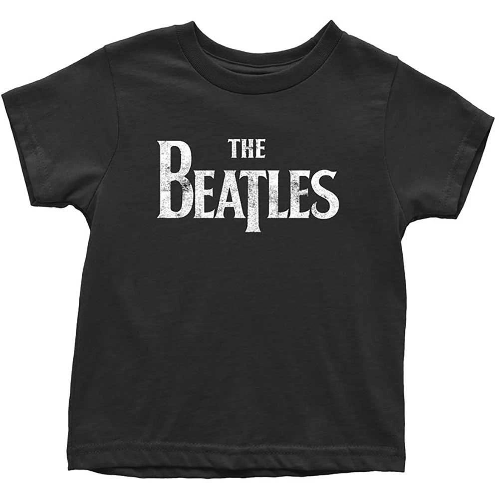 The Beatles Drop T Logo Official Childrens Tee T-shirt Boys Kids 160