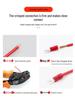 SV1.25-3/2-4 Copper Fork Crimp Terminal for Rail Mounting Electric Wire