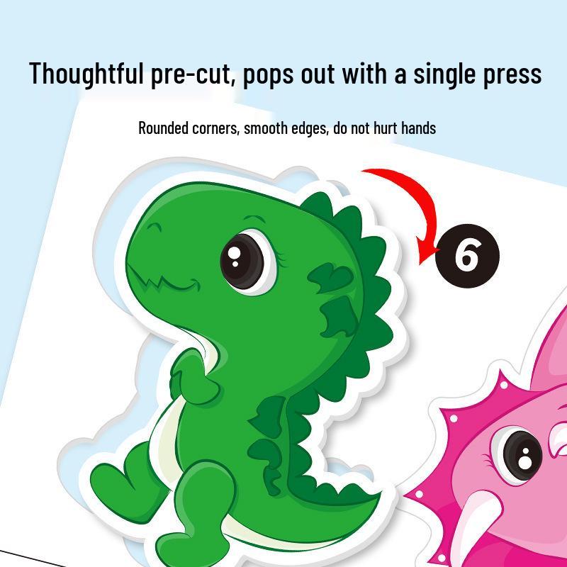 Quiet Book: Interactive Literacy Toy for Children's Early Education, Featuring Velcro Storytelling and Parent-Child Engagement