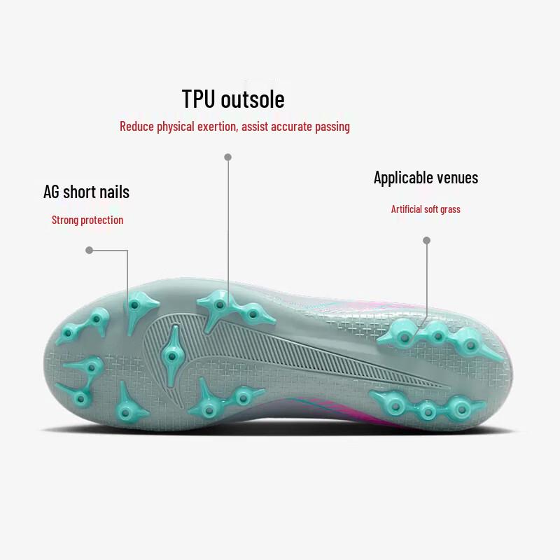 Nike Мужские футбольные бутсы Mercurial Superfly 10 Academy AG 44