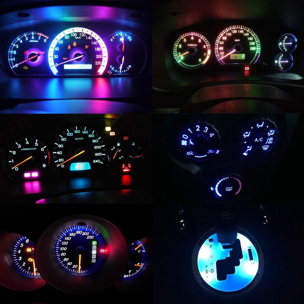 1797 T5 LED Meter Sphere, Panel Ball, Air Conditioner Ball, Wedge Ball, White, Dashboard,