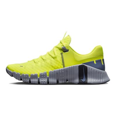 Free Metcon 5 Volt Grigio Lupo Scarpe da Ginnastica da Uomo Verde Nero Blu Diffuso DV3949-700