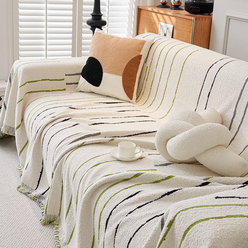 Slipcover Chenille Bohemian Style Four Season Universal Dustproof Sofa Cover Cloth Towel All Inclusive Universal Sofa Cover