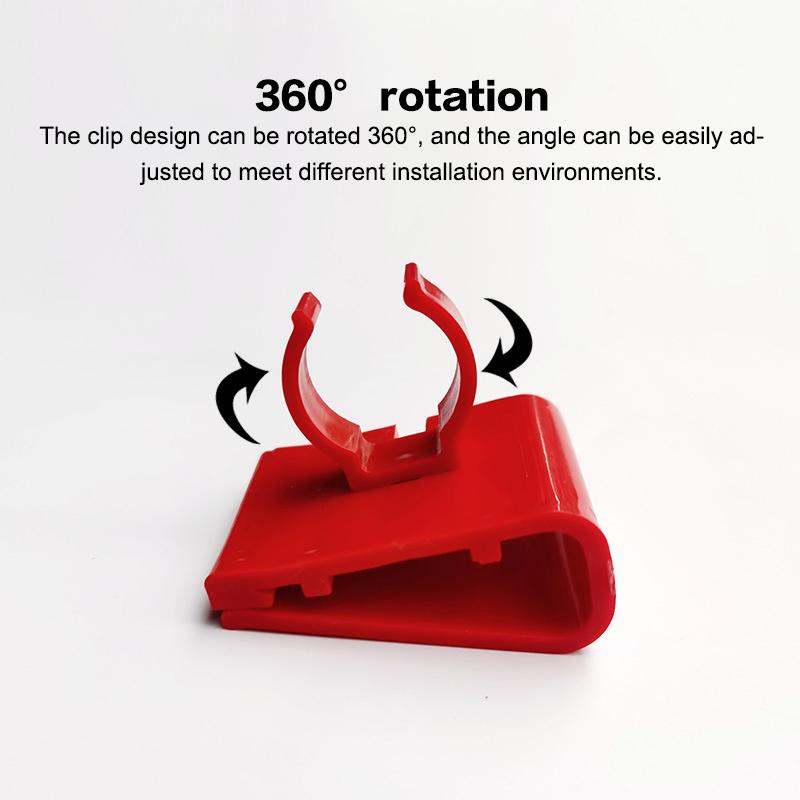 Aquarium Led Light Holder Water Pipe Hose Mount Bracket Fixed Clip Fish Tank Hose Clamp Submersible Fish Tank Accessories