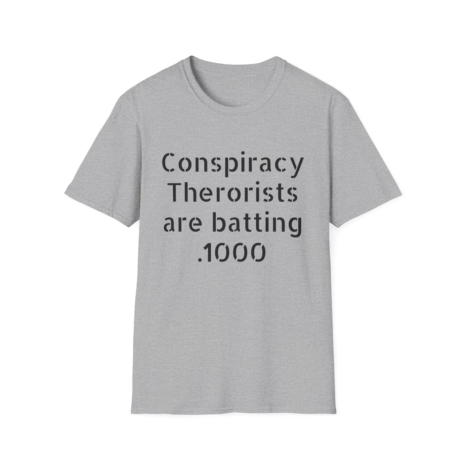 Conspiracy Theorists Softstyle T-Shirt, MAHA, Tin Foil Hat, NEW S