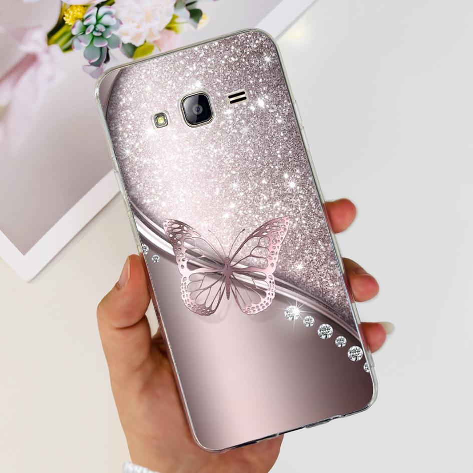 For Samsung Galaxy Grand Prime Case G530 G530H G531 G531H G531F SM-G531F Clear Cover Fashion Flower Soft TPU Silicone Phone Case