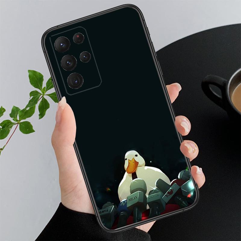 Phone Case For Samsung A17 A55 A16 A56 A35 A15 A53 A54 A33 A34 A25 A05S A52 A52S A07 A26 A06 Goose Game Duck