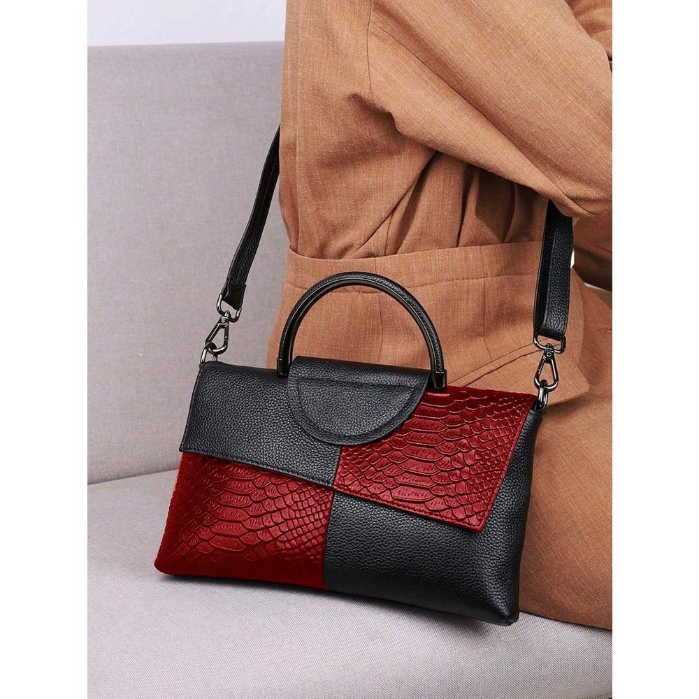 Damska kopertówka ze wzorem krokodyla, torebka wieczorowa, torba biznesowa, portfel z przegródkami na karty, elegancki temperament