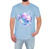 Colourful Bubbles Mens T-Shirt Fun Graphic Print Casual Tropical Summer Gift