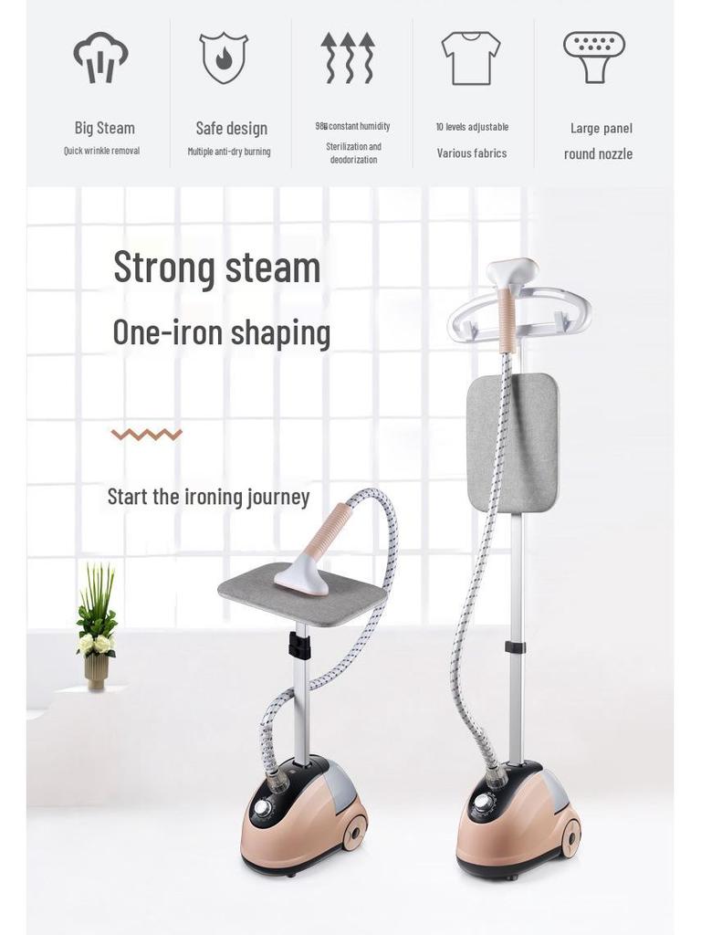 All-in-One Electric Steam Ironing Machine for Vertical & Flat Use
