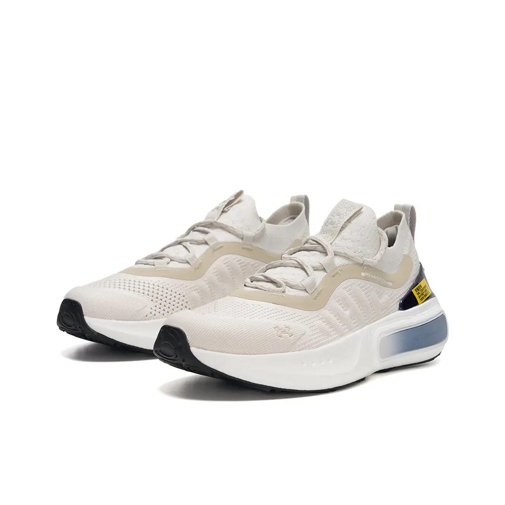 Under Armour Phantom 4 Abrasion Resistant Low Top Training Running Shoes Men's White Sneakers 6008869-110