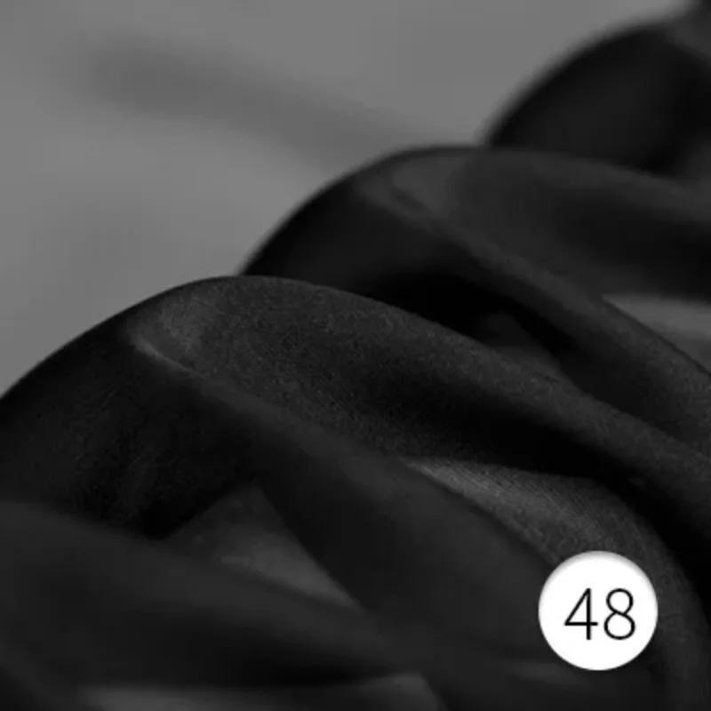 100% hedvábný šifon z moruše na metr pro Hanfu, svatební šaty, pyžama, sukně, šití DIY, tenká látka, prodyšná