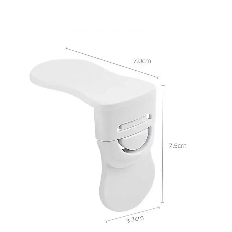 2/5PCS Baby Safety Locks Drawer Lock Anti-Pinching Hand Cabinet White Drawer Locks Refrigerator Lock Buckle Children Protection