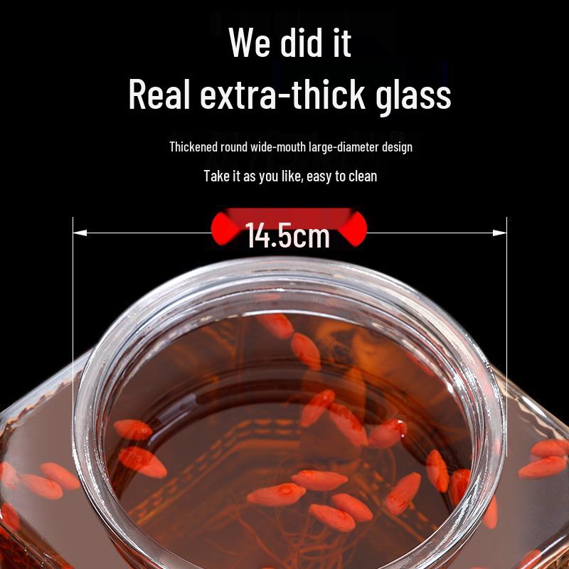 Sealed Sparkling Wine Bottle with Faucet - Household Ginseng Wine Jar & Baijiu Container