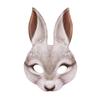Dierenmasker 3D Realistisch Halve Gezicht Masker Halloween Carnaval Maskerade Verjaardagsfeest Spel Cosplay Kostuum Accessoires Rekwisieten