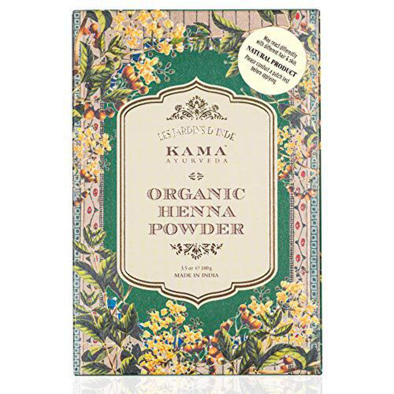 

Kama Ayurveda 100% органический порошок хны, 100 г