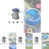 Swimming Pool Filter Pump With And Drainage For Recreational Water Use