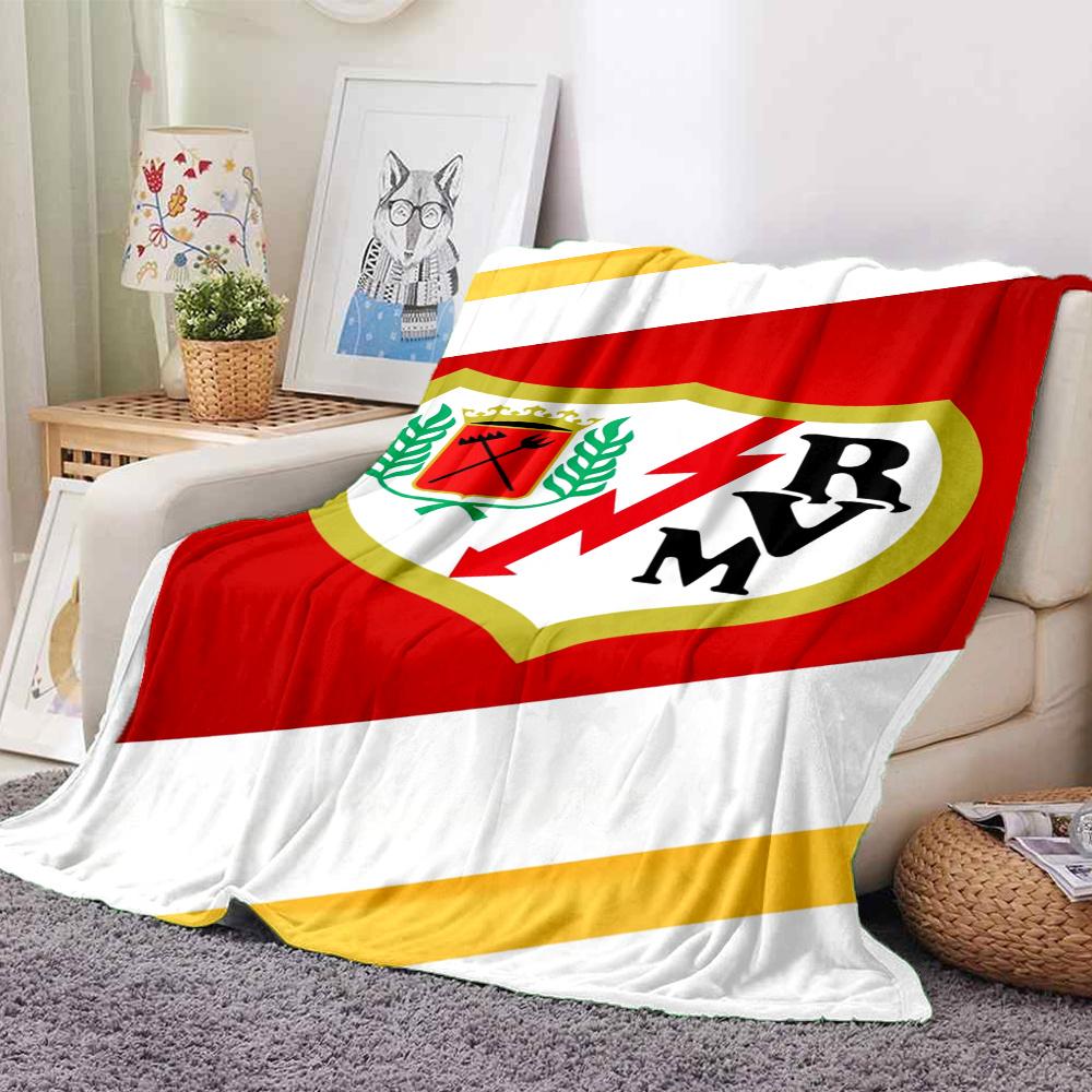 Rayo Vallecano Blanket, High quality Comfortable for All Seasons, Home Decor, Warmth and Comfort