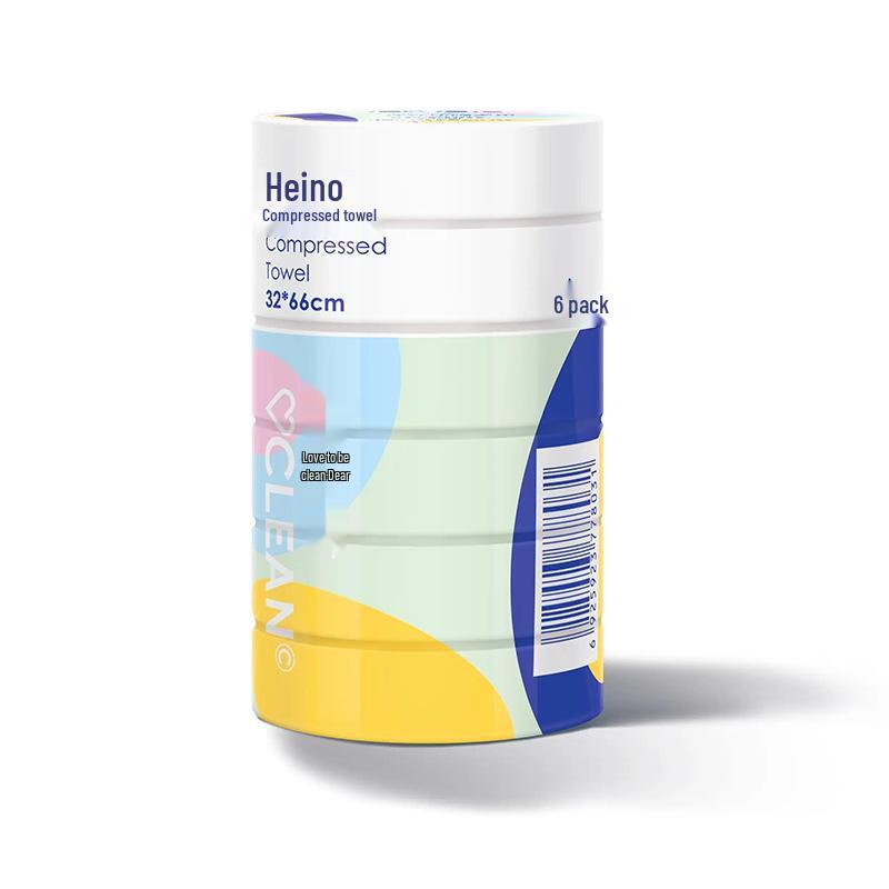**Haishi Hainuo Bio A+236 Disposable Compressed Towel, 32x66cm, 1 Pc, 6/Pack**
