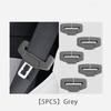 5PCS Car Seatbelt Buckle Cover Soft Silicone Anti-scratch Protector Safety Belt Buckle Guard Universal Car Clip Protection Cover