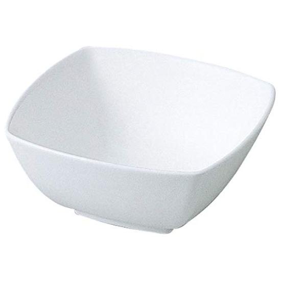 NARUMI Styles Dinnerware Simple Set for Microwave and Dishwasher Gift Set, White, Square, 6-Piece 2, Safe, Boxed, 50481-23210