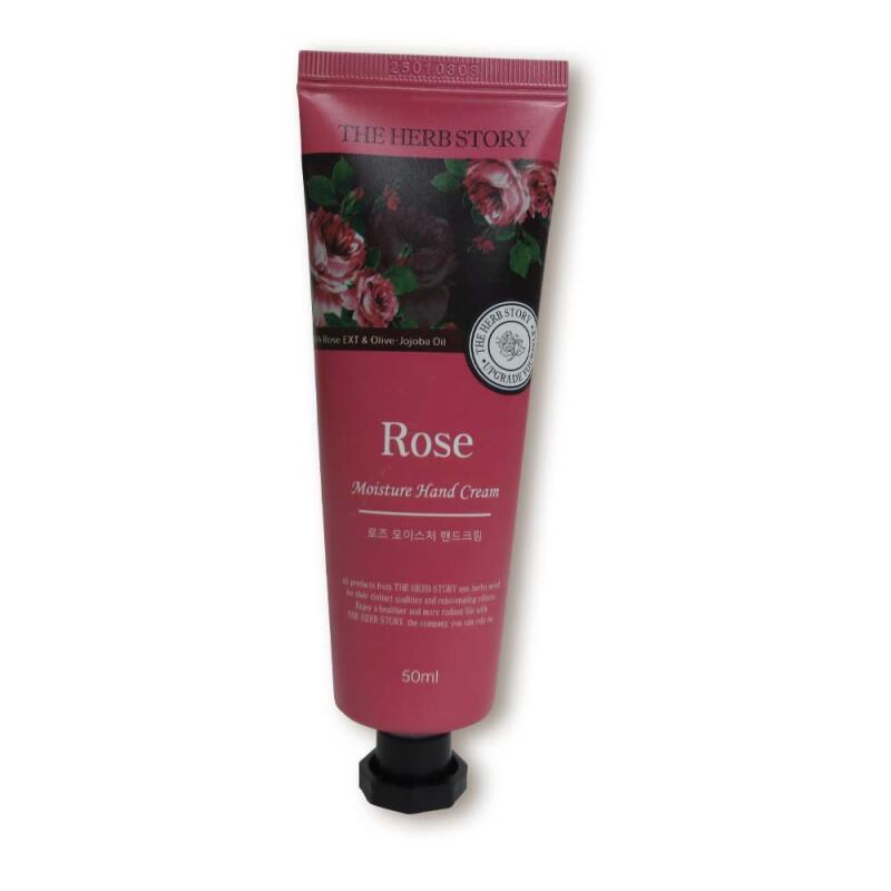 THE HERB STORY Hochfeuchtigkeitsspendende Handcreme Rose 50ml