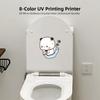 Creative Cartoon Toilet Cover Decorative Stickers Bathroom Glass Door Dirt Cover up Decoration Sticker Personalized Home Decor