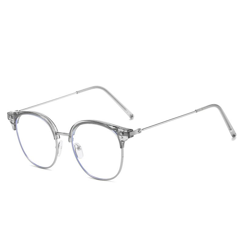 Classic Half Frame Pochromic Sunglasses Men Women Retro Chameleon Sun Glasses Male Fashion Changeoutdoors Shades